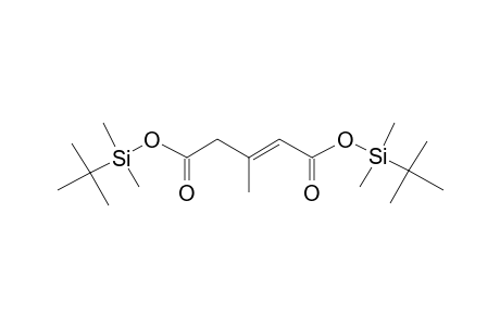 2-Pentenedioic acid, 3-methyl-, bis(tert-butyldimethylsilyl) ester