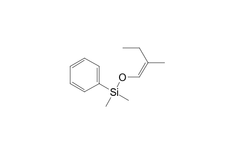 Silane, dimethyl[(2-methyl-1-butenyl)oxy]phenyl-, (Z)-
