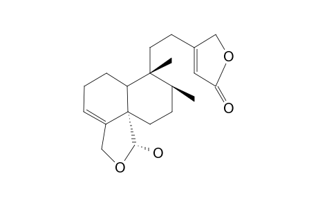 18,19-EPOXY-9A-HYDROXY-cis-CLERODA-3,13(14)-DIENE-15,16-OLIDE