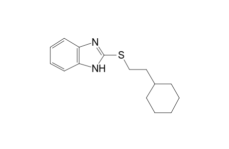 1H-Benzoimidazole, 2-(2-cyclohexylethylsulfanyl)-
