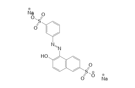 2-Naphthalenesulfonic acid, 6-hydroxy-5-[(3-sulfophenyl)azo], disodium salt