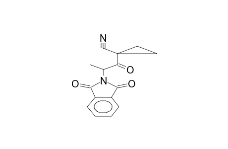 1-CYANO-1-(2-PHTHALIMIDO-1-OXOPROPYL)CYCLOPROPANE