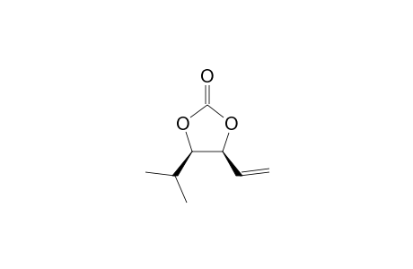 4,5-cis-4-(1-Methylethyl)-5-ethenyl-1,3-dioxolan-2-one