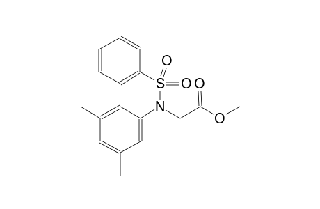 acetic acid, [(3,5-dimethylphenyl)(phenylsulfonyl)amino]-, methyl ester