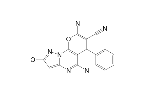 5,8-DIAMINO-7-CYANO-2-HYDROXY-6-PHENYL-6,7-DIHYDROPYRAZOLE-[1,5-A]-PYRANO-[2,3-D]-PYRIMIDINE