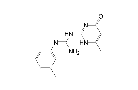 N-(6-methyl-4-oxo-1,4-dihydro-2-pyrimidinyl)-N''-(3-methylphenyl)guanidine