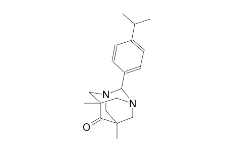 2-(4-isopropylphenyl)-5,7-dimethyl-1,3-diazatricyclo[3.3.1.1~3,7~]decan-6-one