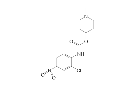 1-METHYL-4-PIPERIDINOL, 2-CHLORO-4-NITROCARBANILATE (ESTER)