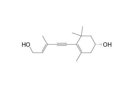 3-Cyclohexen-1-ol, 4-(5-hydroxy-3-methyl-3-penten-1-ynyl)-3,5,5-trimethyl-, [R-(E)]-