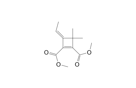 (E)-3-Ethylidene-1,2-bis(methoxycarbonyl)-4,4-dimethyl cyclobutene