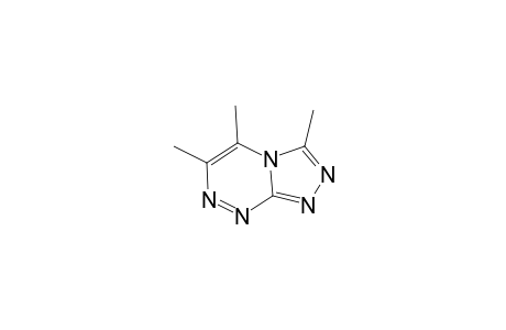 1,2,4-Triazolo[3,4-c][1,2,4]triazine, 3,5,6-trimethyl-