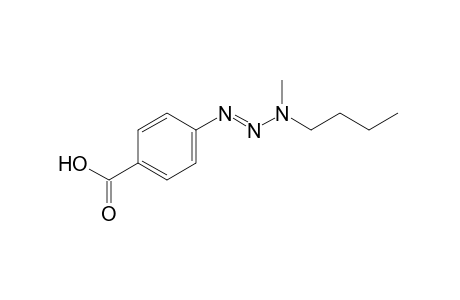 p-(3-butyl-3-methyl-1-triazeno)benzoic acid