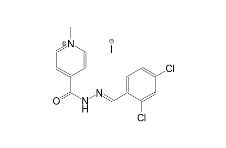 4-{[(2E)-2-(2,4-dichlorobenzylidene)hydrazino]carbonyl}-1-methylpyridinium iodide