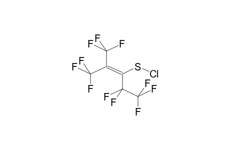 2-TRIFLUOROMETHYLPERFLUORO-2-PENTENSULPHENYLCHLORIDE-3