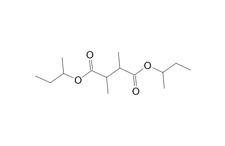 Butanedioic acid, 2,3-dimethyl-, bis(1-methylpropyl) ester