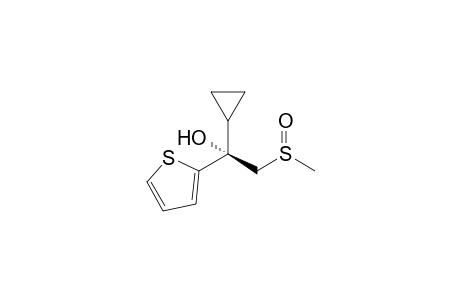 (R,R) or (R,S)-alpha-cyclopropyl-alpha-[(methylsulfinyl)methyl]-2-thiophenemethanol