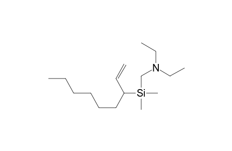Ethanamine, N-[[(1-ethenylheptyl)dimethylsilyl]methyl]-N-ethyl-