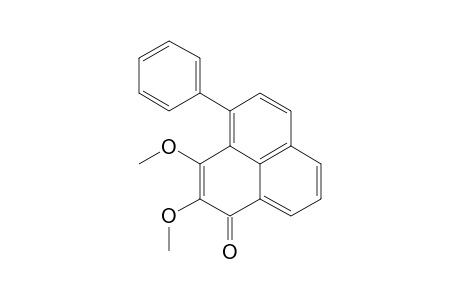 2,3-DIMETHOXY-4-PHENYLPHENALEN-1-ONE