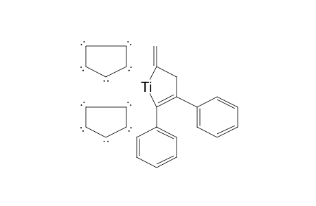 1-Titana-2-cyclopentene, 5-methylene-2,3-diphenyl-bis(.eta.-5-cyclopentadienyl)-