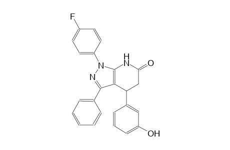 6H-pyrazolo[3,4-b]pyridin-6-one, 1-(4-fluorophenyl)-1,4,5,7-tetrahydro-4-(3-hydroxyphenyl)-3-phenyl-