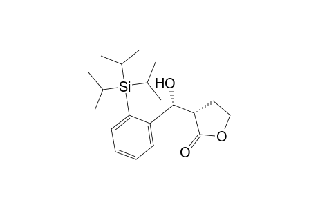 (R*,S*)-2-[Hydroxy(2-triisopropylsilylphenyl)methyl]-4-butanolide