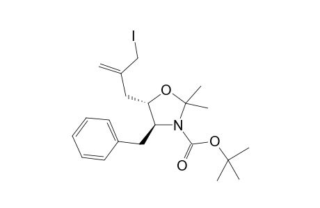 (4S,5S)-4-benzyl-5-[2-(iodomethyl)allyl]-2,2-dimethyl-oxazolidine-3-carboxylic acid tert-butyl ester