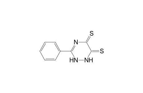 1,2,4-Triazine-5,6-dithione, 1,2-dihydro-3-phenyl-