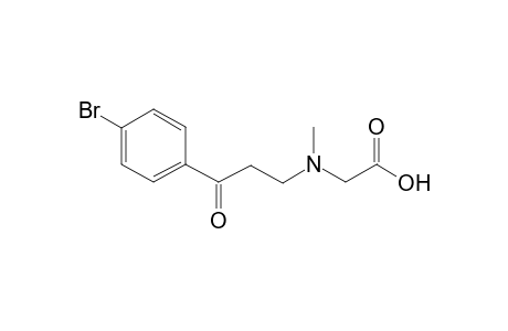 [[3-(4-Bromophenyl)-3-oxopropyl](methyl)amino]acetic acid