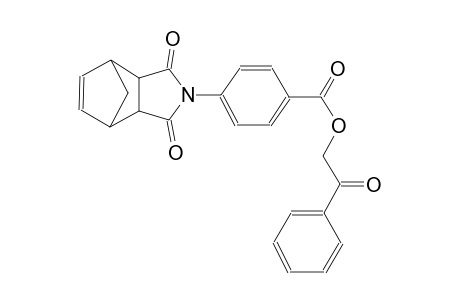 2-oxo-2-phenylethyl 4-(1,3-dioxo-3a,4,7,7a-tetrahydro-1H-4,7-methanoisoindol-2(3H)-yl)benzoate