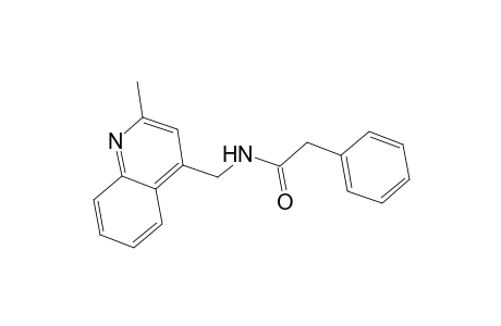 Acetamide, N-(2-methylquinolin-4-ylmethyl)-2-phenyl-