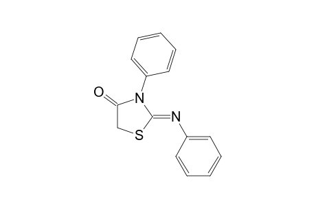 3-Phenyl-2-phenylimino-4-thiazolidinone