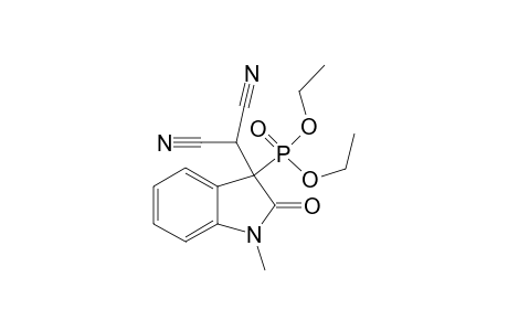 DIETHYL-3-(DICYANOMETHYL)-1-METHYL-2-OXOINDOLIN-3-YLPHOSPHONATE