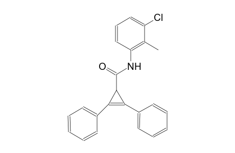 2-cyclopropene-1-carboxamide, N-(3-chloro-2-methylphenyl)-2,3-diphenyl-