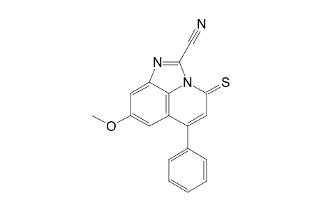 2-Cyano-8-methoxy-6-phenyl-4H-imidazo[4,5-1-ij]quinoline-4-thione