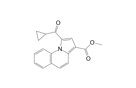 Methyl 1-cyclopropylcarbonylPyrrolo[1,2-a]quinoline-3-carboxylate