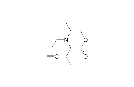 3,4-Pentadienoic acid, 2-(diethylamino)-3-ethyl-, methyl ester