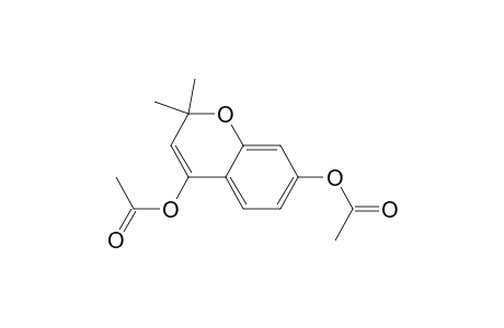 (4-acetoxy-2,2-dimethyl-chromen-7-yl) acetate