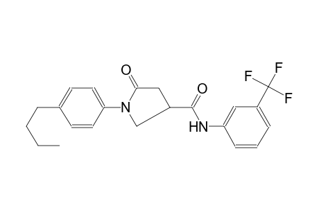 1-(4-butylphenyl)-5-keto-N-[3-(trifluoromethyl)phenyl]pyrrolidine-3-carboxamide