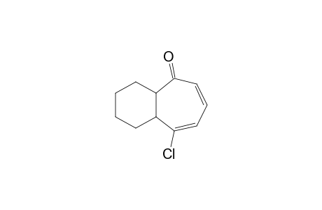 5-Chloranyl-1,2,3,4,4a,9a-hexahydrobenzo[7]annulen-9-one