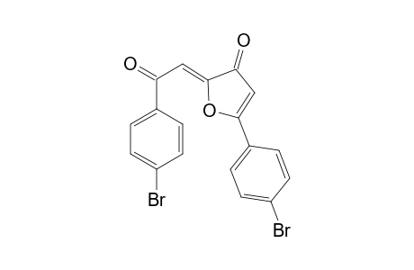 (2Z)-5-(4-bromophenyl)-2-[2-(4-bromophenyl)-2-keto-ethylidene]furan-3-one