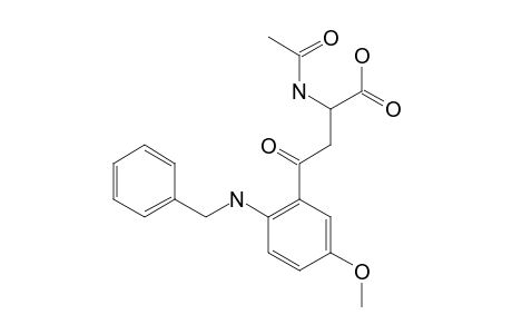 2-ACETAMIDO-4-(2-BENZYLAMINO-5-METHOXYPHENYL)-4-OXOBUTYRIC-ACID