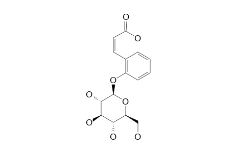 (Z)-MELILOTOSIDE;(Z)-ORTHO-COUMARIC-ACID-BETA-D-GLUCOPYRANOSIDE