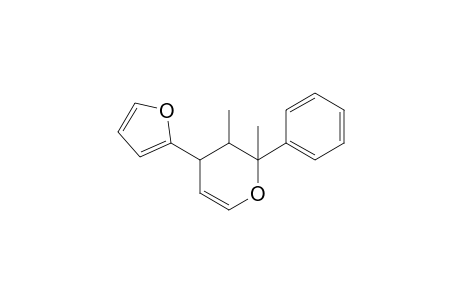 5,6-Dimethyl-6-phenyl-4-(2-furyl)-4H-5,6-dihydropyran