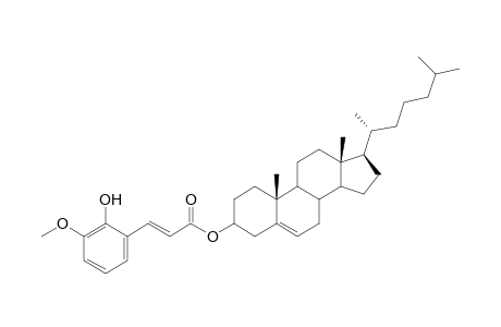 Cholesteryl - 2-Hydroxy-3-methoxycinnamate