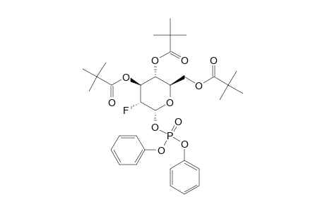 2-DEOXY-2-FLUORO-3,4,6-TRI-O-PIVALOYL-ALPHA-1-(DIPHENYLPHOSPHORYL)-D-GLUCOPYRANOSE