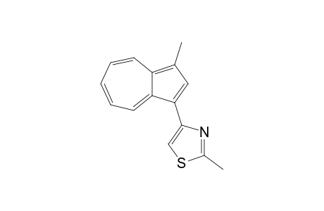 2-Methyl-4-(3-methyl-1-azulenyl)thiazole