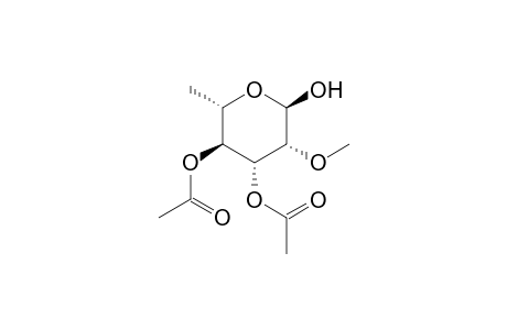 3,4-Bis-O-acetyl-2-O-methyl-.alpha.-L-rhamnopyranose