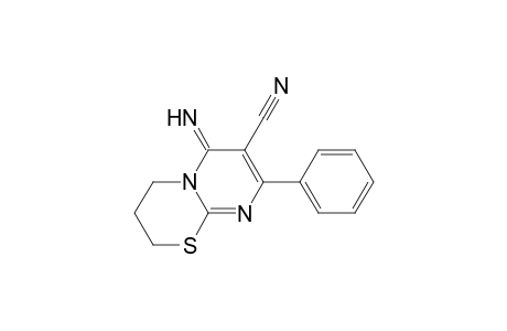 6-Imino-8-phenyl-3,4-dihydro-2H, 6H-pyrimido[2,1-b][1,3]thiazine-7-carbonitrile