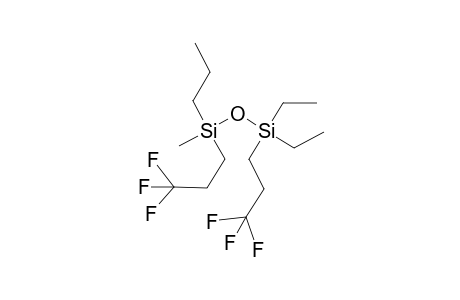 [Methyl(3',3',3'-trifluoropropyl)propyl]-[diethyl(3',3',3'-propyl)]-disiloxane