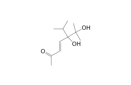 (3E)-5,6-Dihydroxy-5-isopropyl-6-methyl-3-hepten-2-one